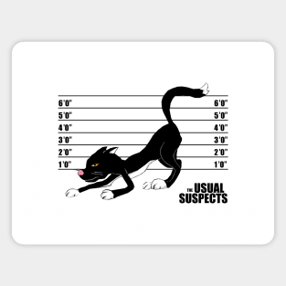 The Cat Suspect Magnet